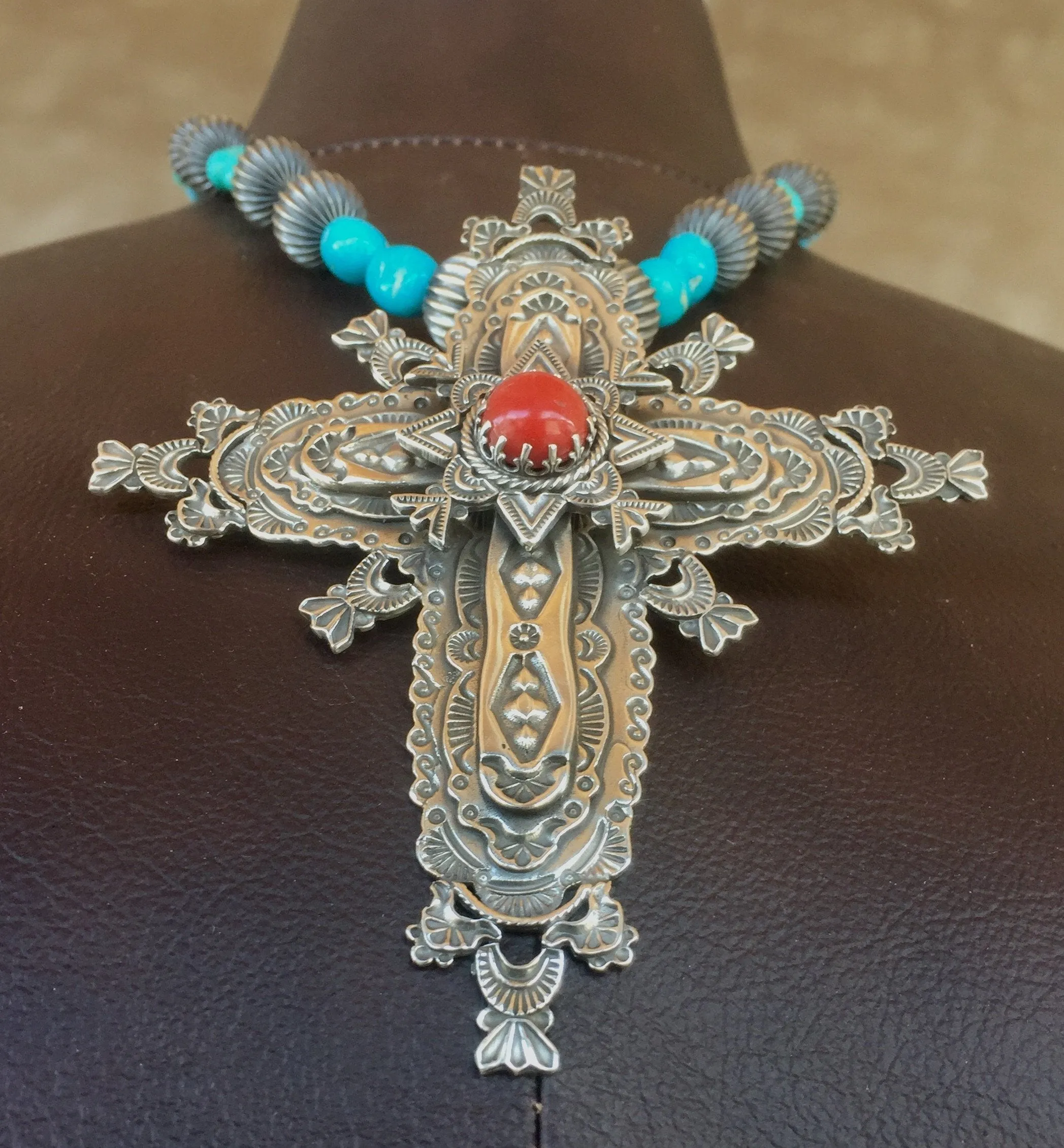 CX74 Cruz de Nuestro Padre Pendant