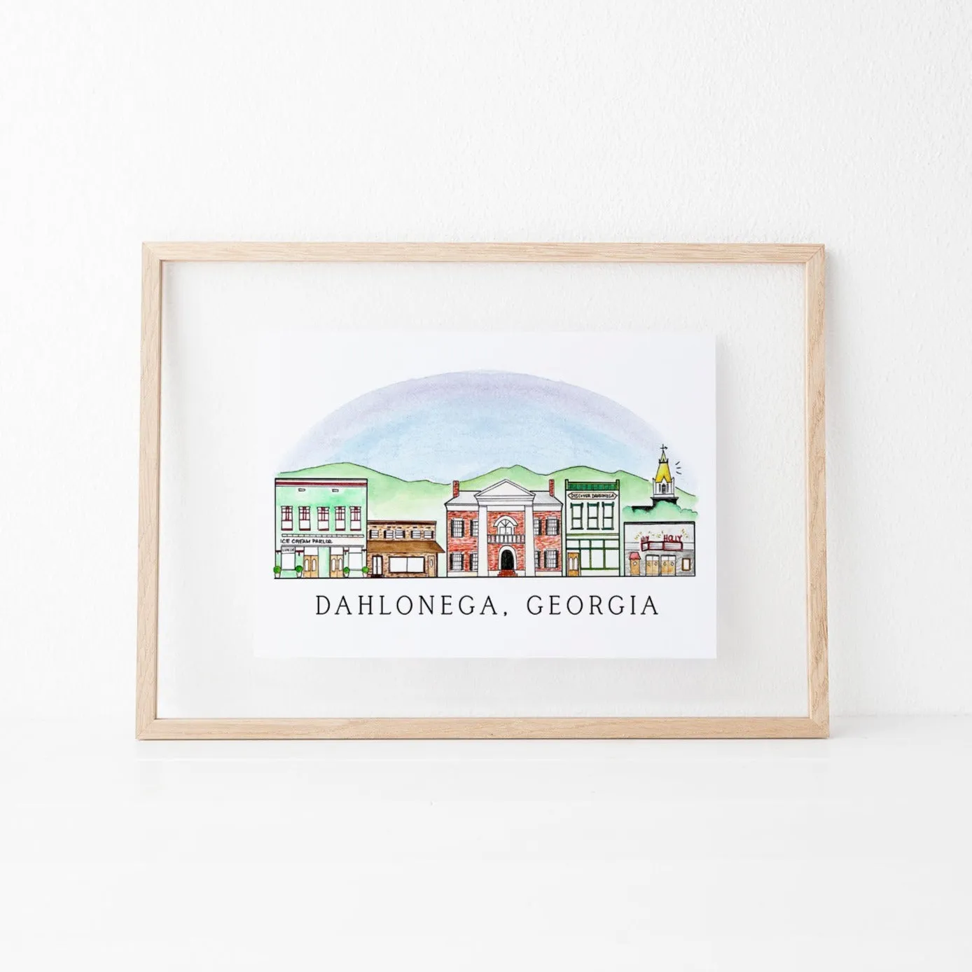 Dahlonega, Georgia Art Print