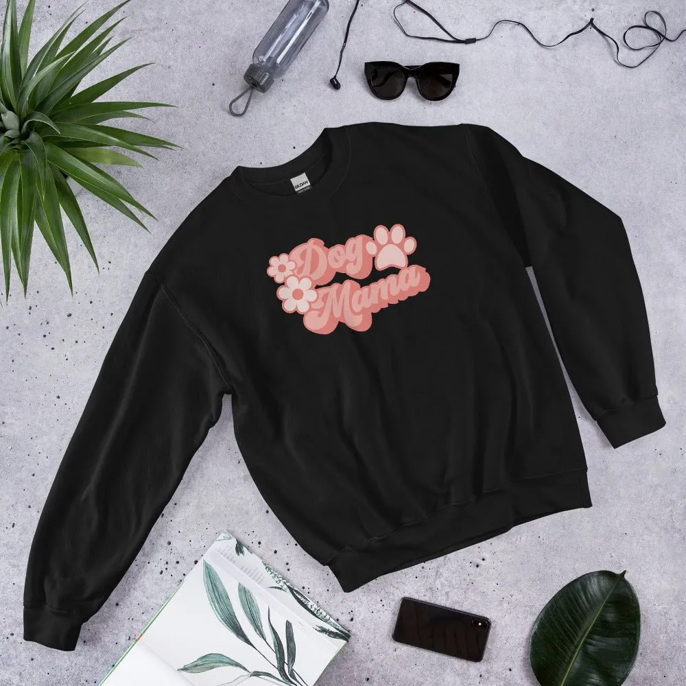 Dog Mama Retro Sweatshirt