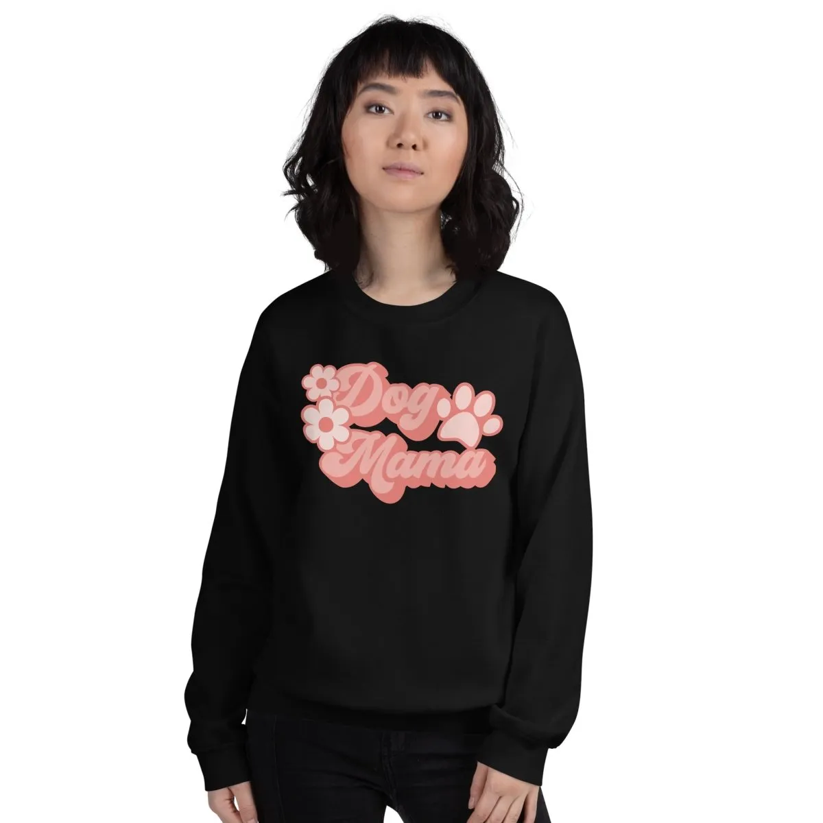 Dog Mama Retro Sweatshirt