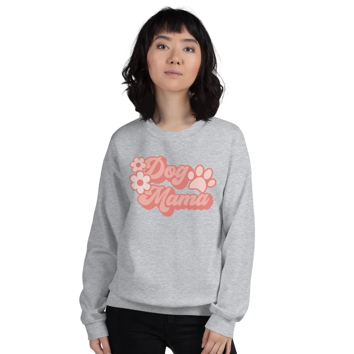 Dog Mama Retro Sweatshirt