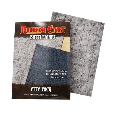 Dungeon Craft Battle Map: City