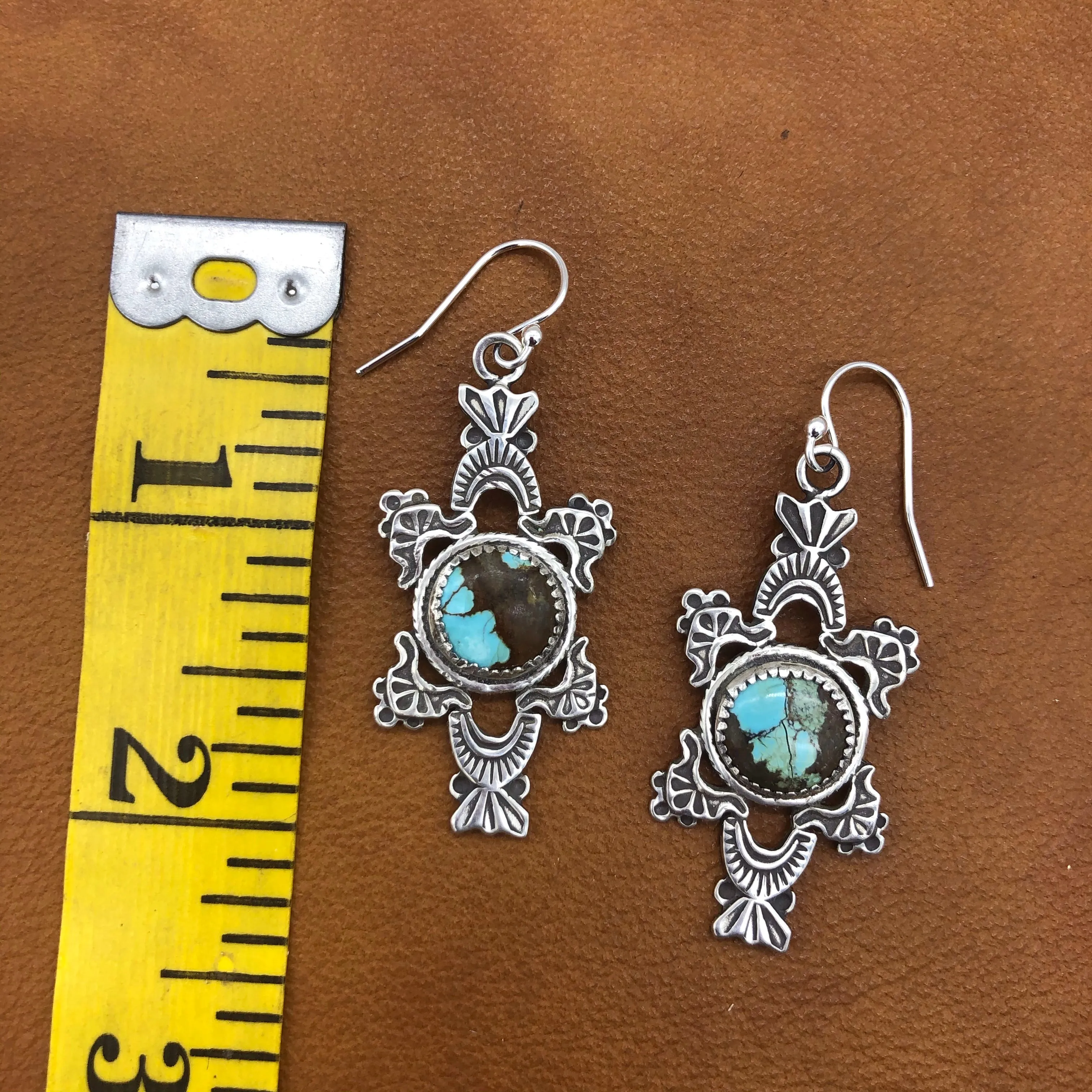 E255 Lamy with Turquoise Earrings
