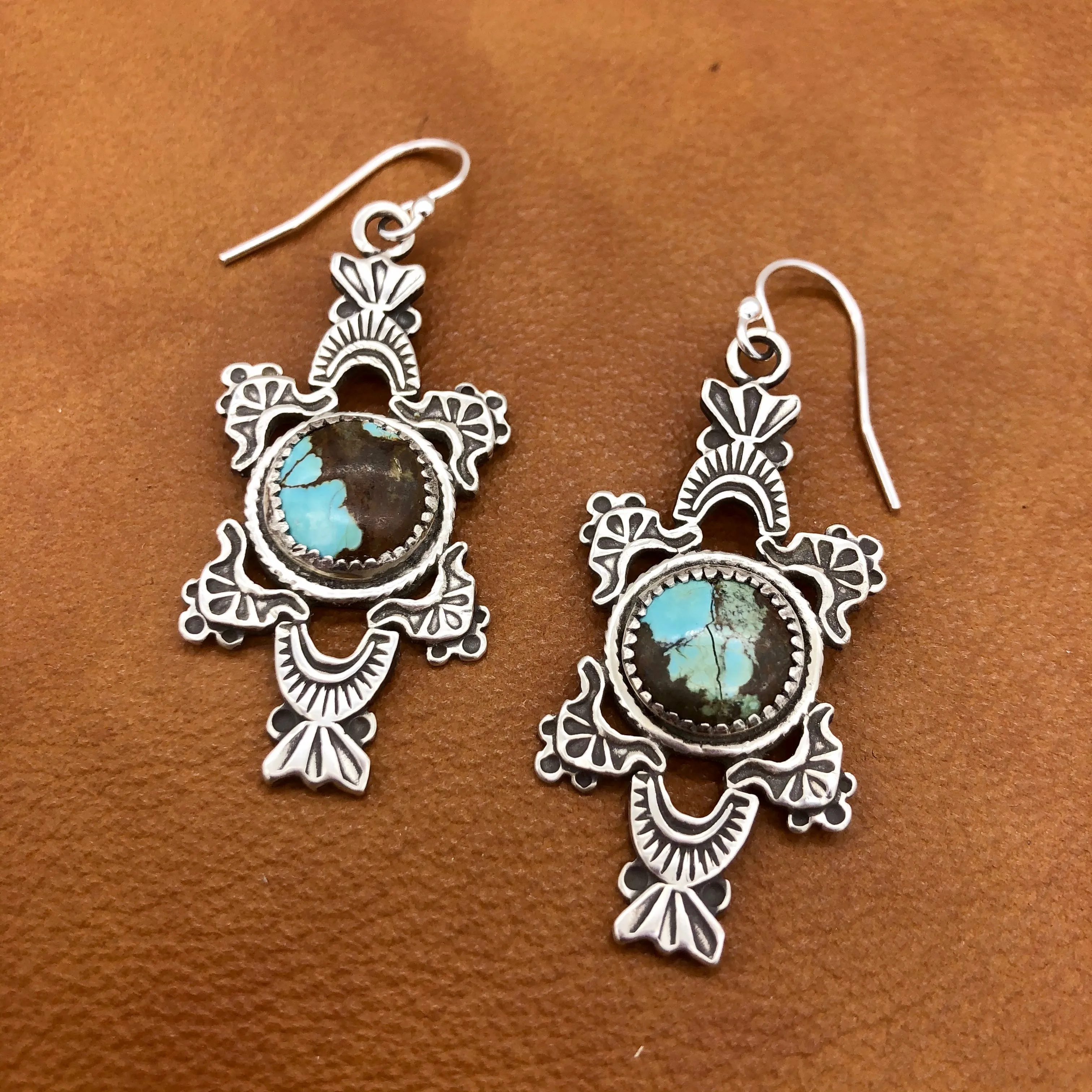 E255 Lamy with Turquoise Earrings
