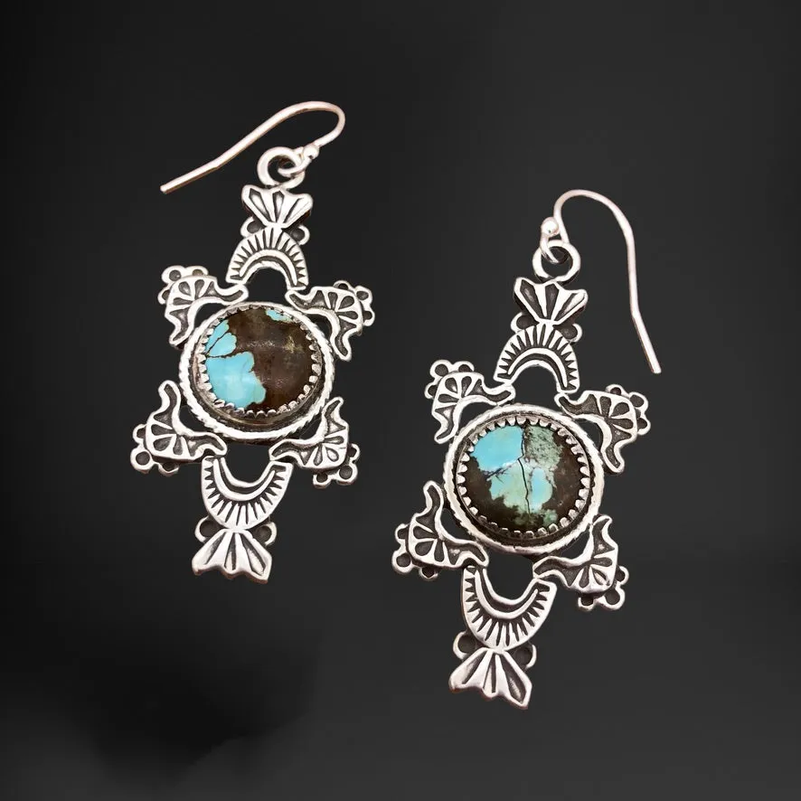E255 Lamy with Turquoise Earrings
