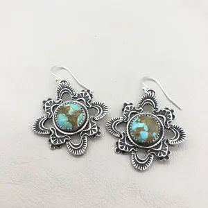 E368 Kiva Turquoise Earrings
