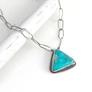 Ease Necklace with Turquoise - 2 (wholesale)