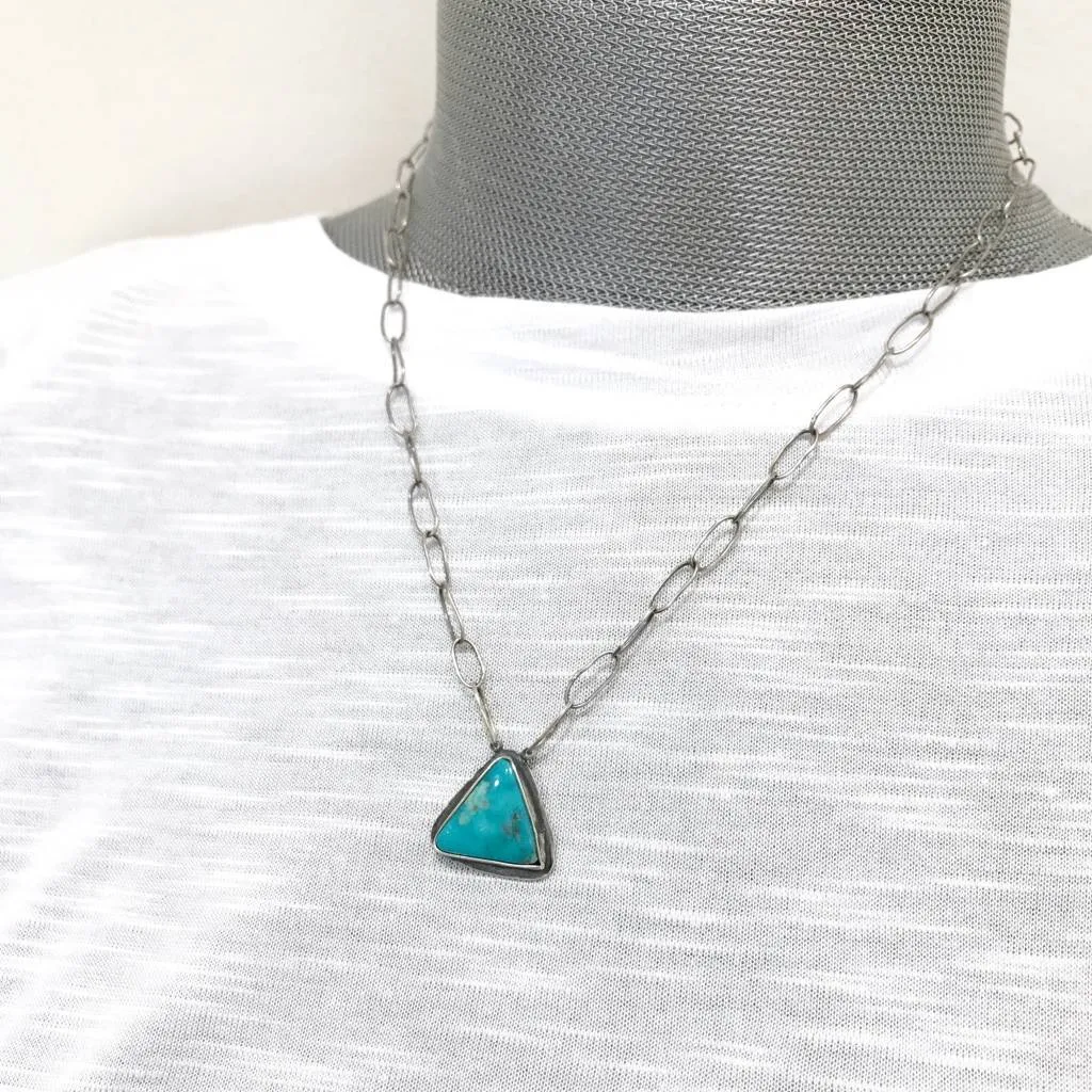 Ease Necklace with Turquoise - 2 (wholesale)