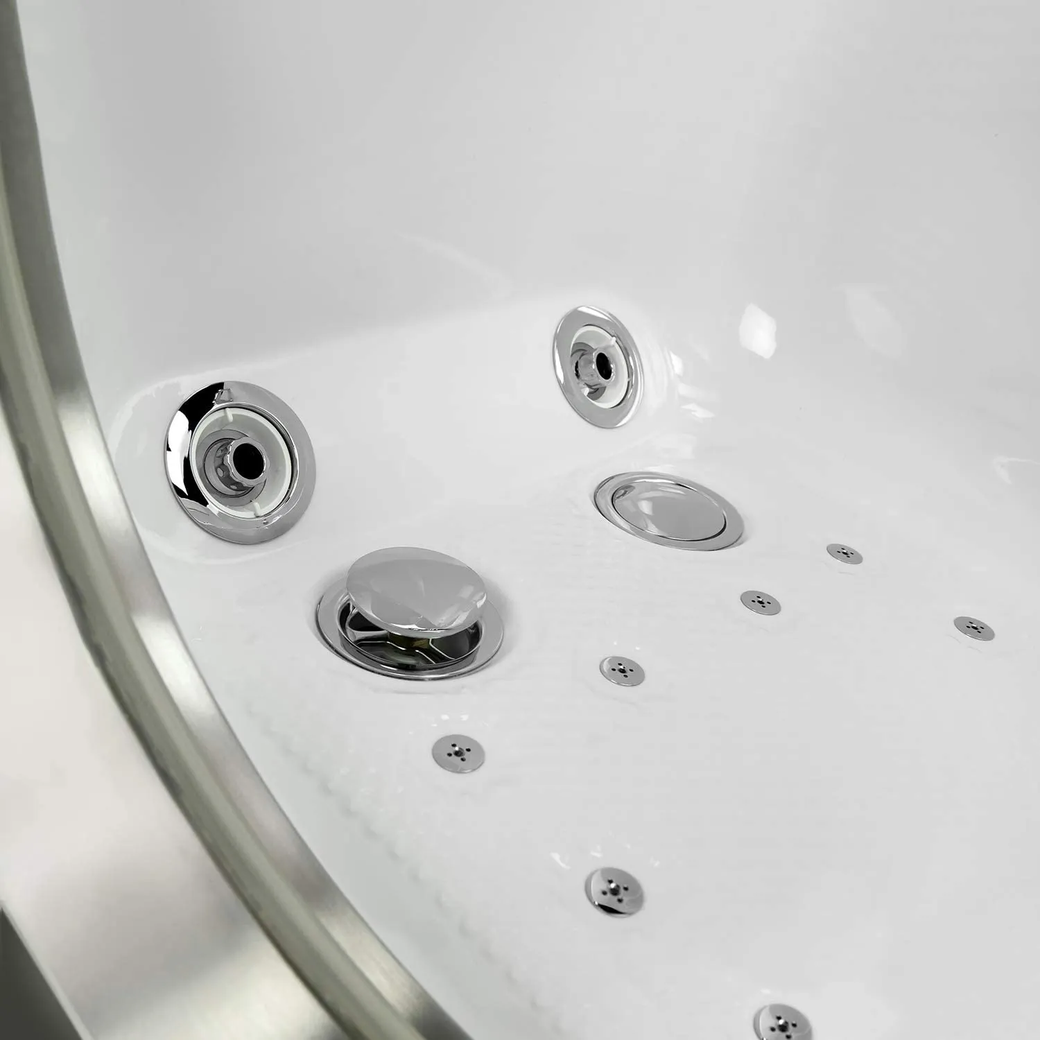 Ella's Bubbles 93117-HB Royal Air and Hydro Massage Acrylic Walk-In Bathtub, 32"x 52", White