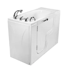 Ella's Bubbles OLA2652A-L-HB Transfer26 Walk-In Tub, White