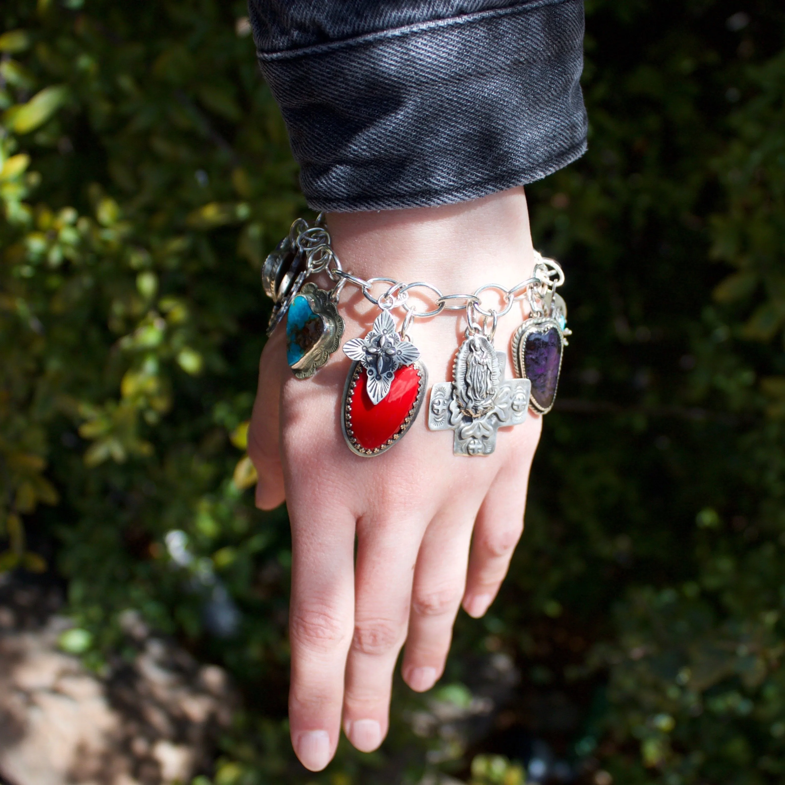 Elvira's Love and Faith Southwestern Charm Bracelet