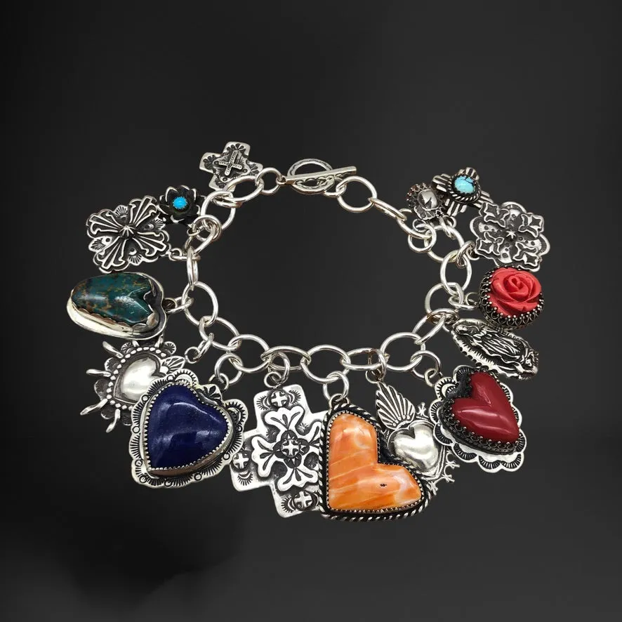 Elvira's Love and Faith Southwestern Charm Bracelet