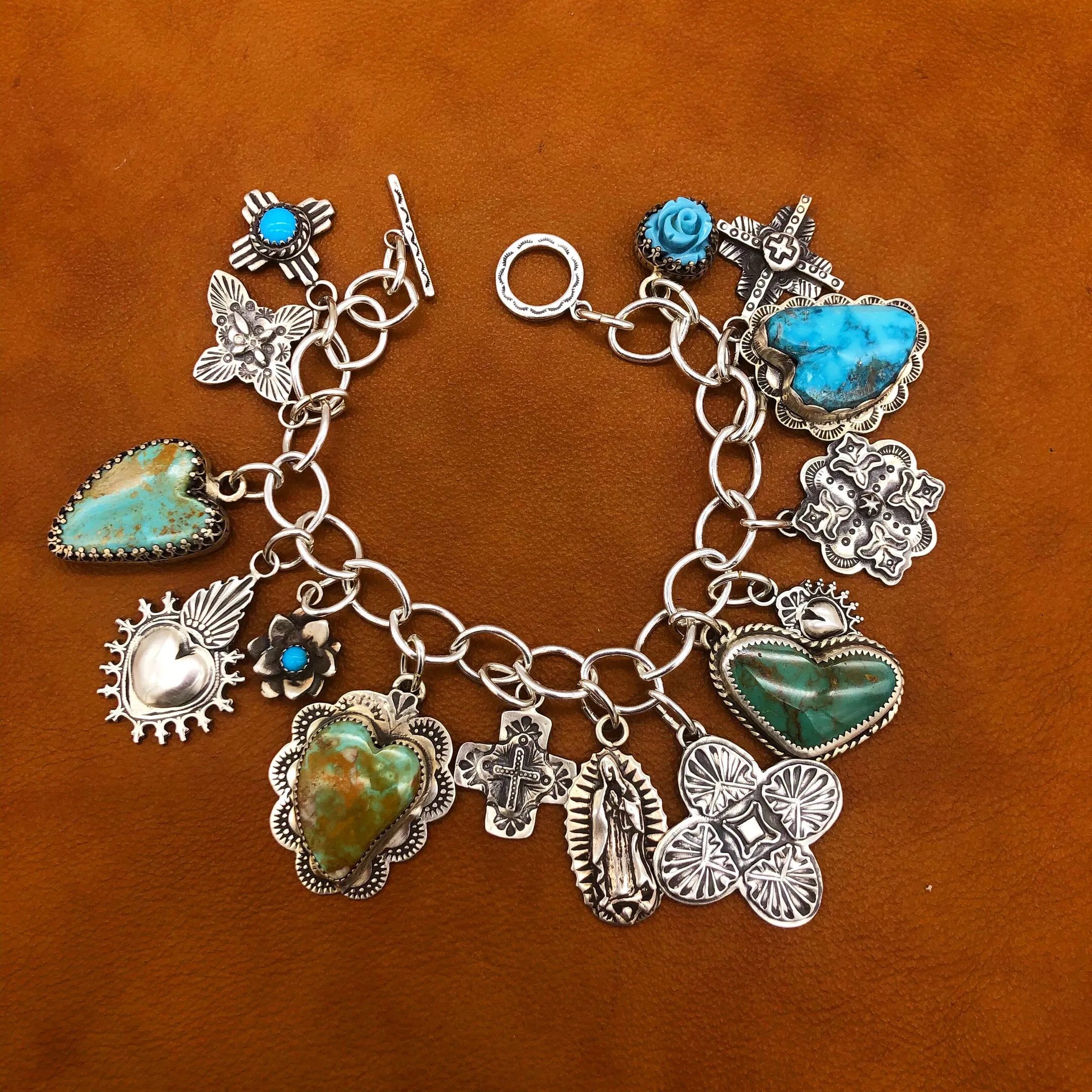 Elvira's Love and Faith Southwestern Charm Bracelet