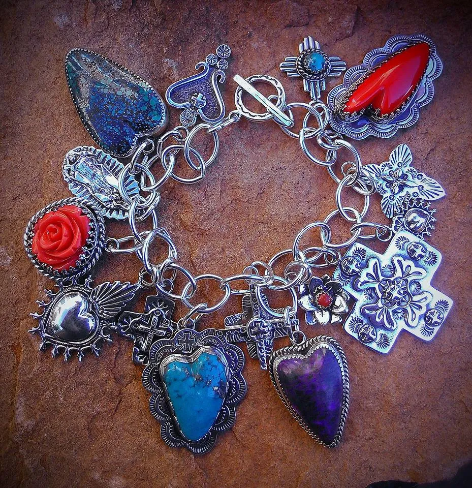 Elvira's Love and Faith Southwestern Charm Bracelet