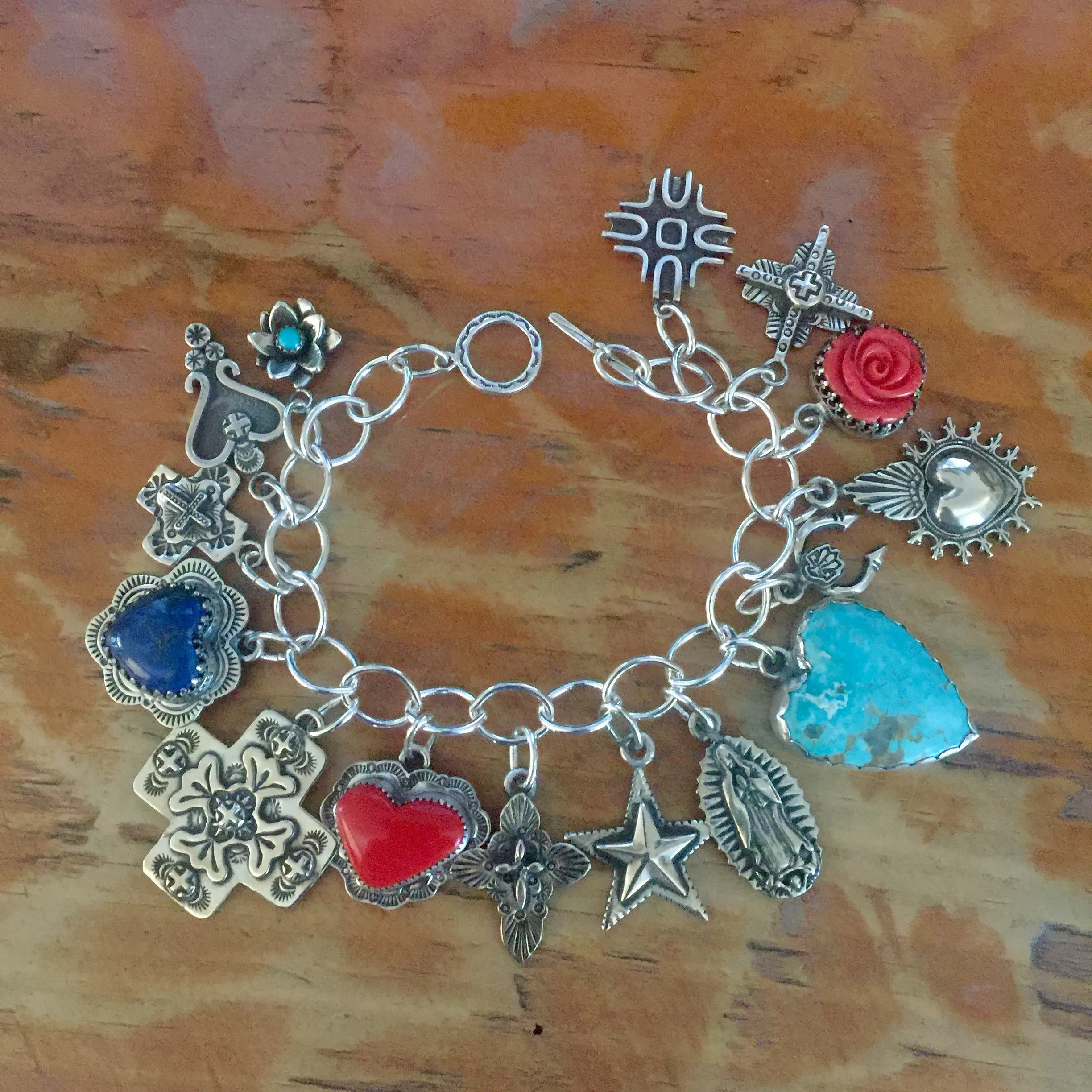 Elvira's Love and Faith Southwestern Charm Bracelet