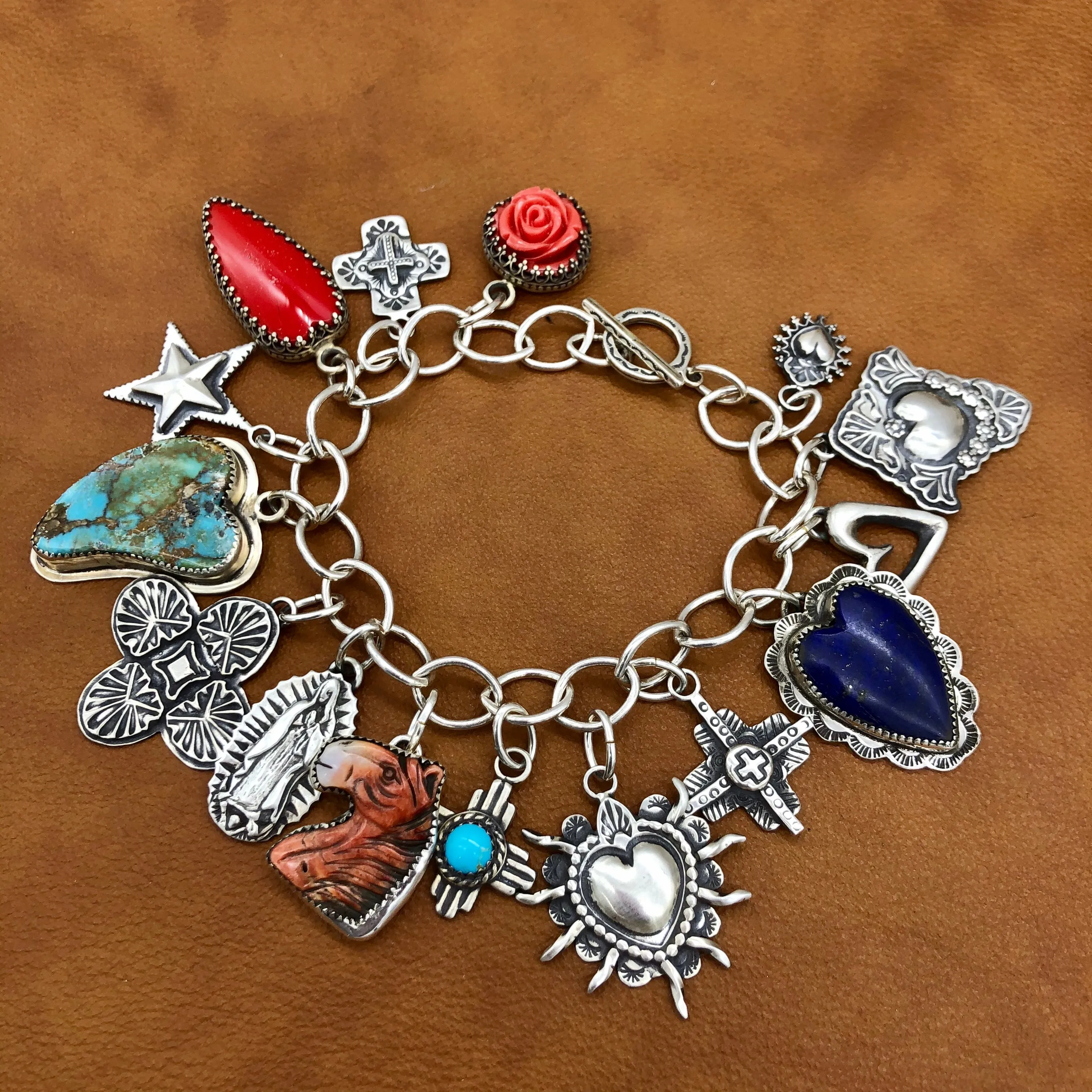 Elvira's Love and Faith Southwestern Charm Bracelet