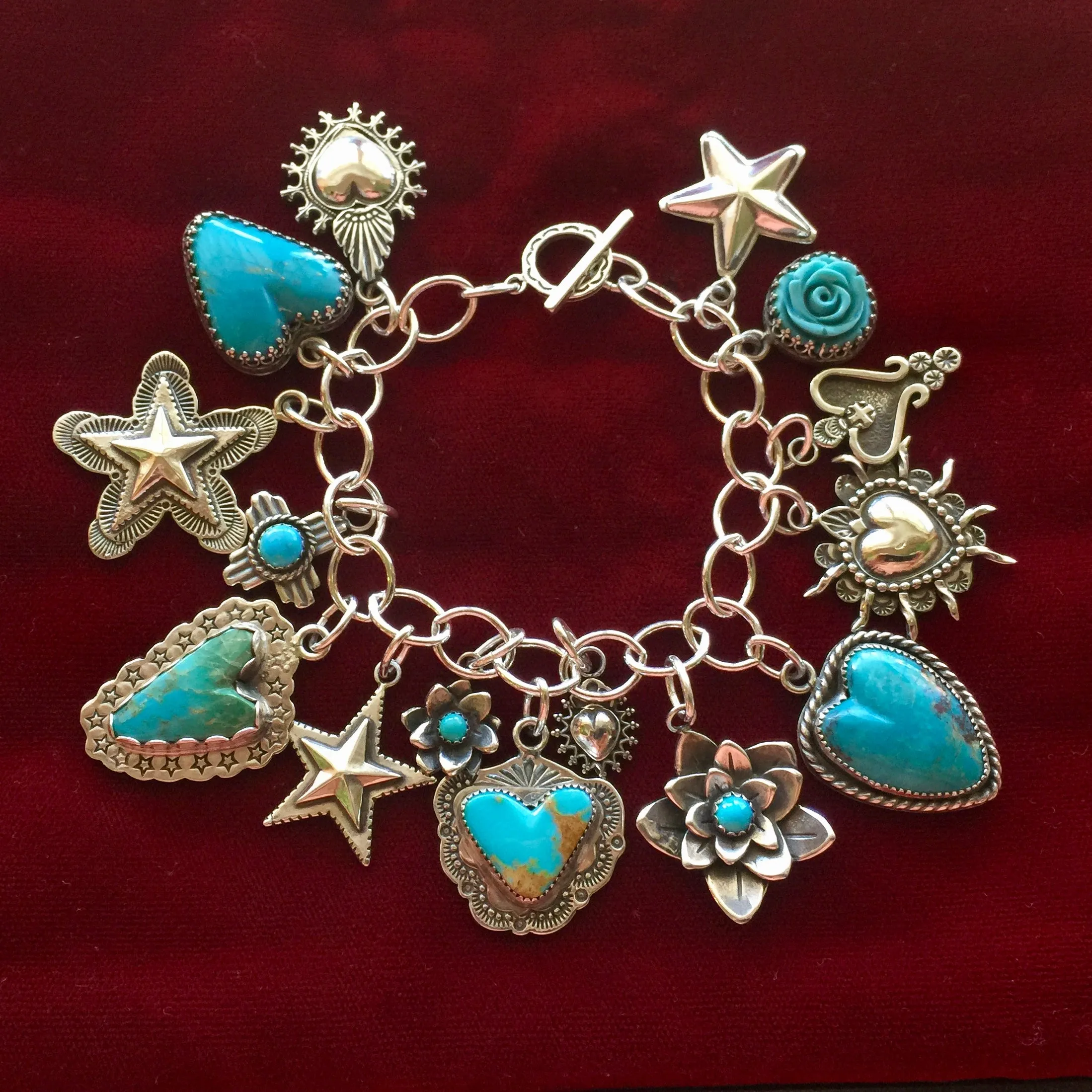 Elvira's Love and Faith Southwestern Charm Bracelet