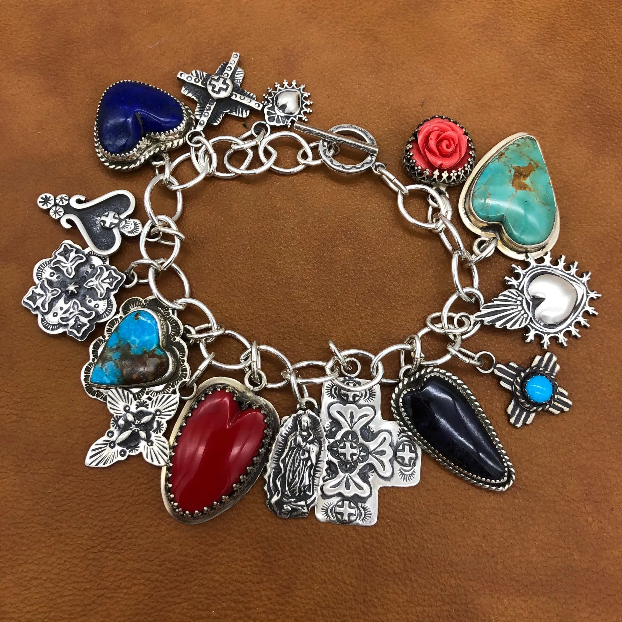 Elvira's Love and Faith Southwestern Charm Bracelet