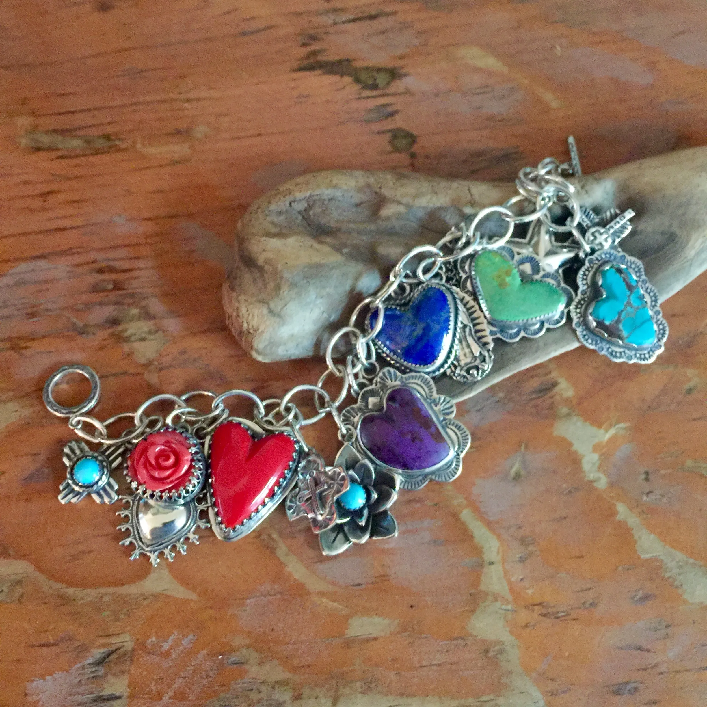 Elvira's Love and Faith Southwestern Charm Bracelet