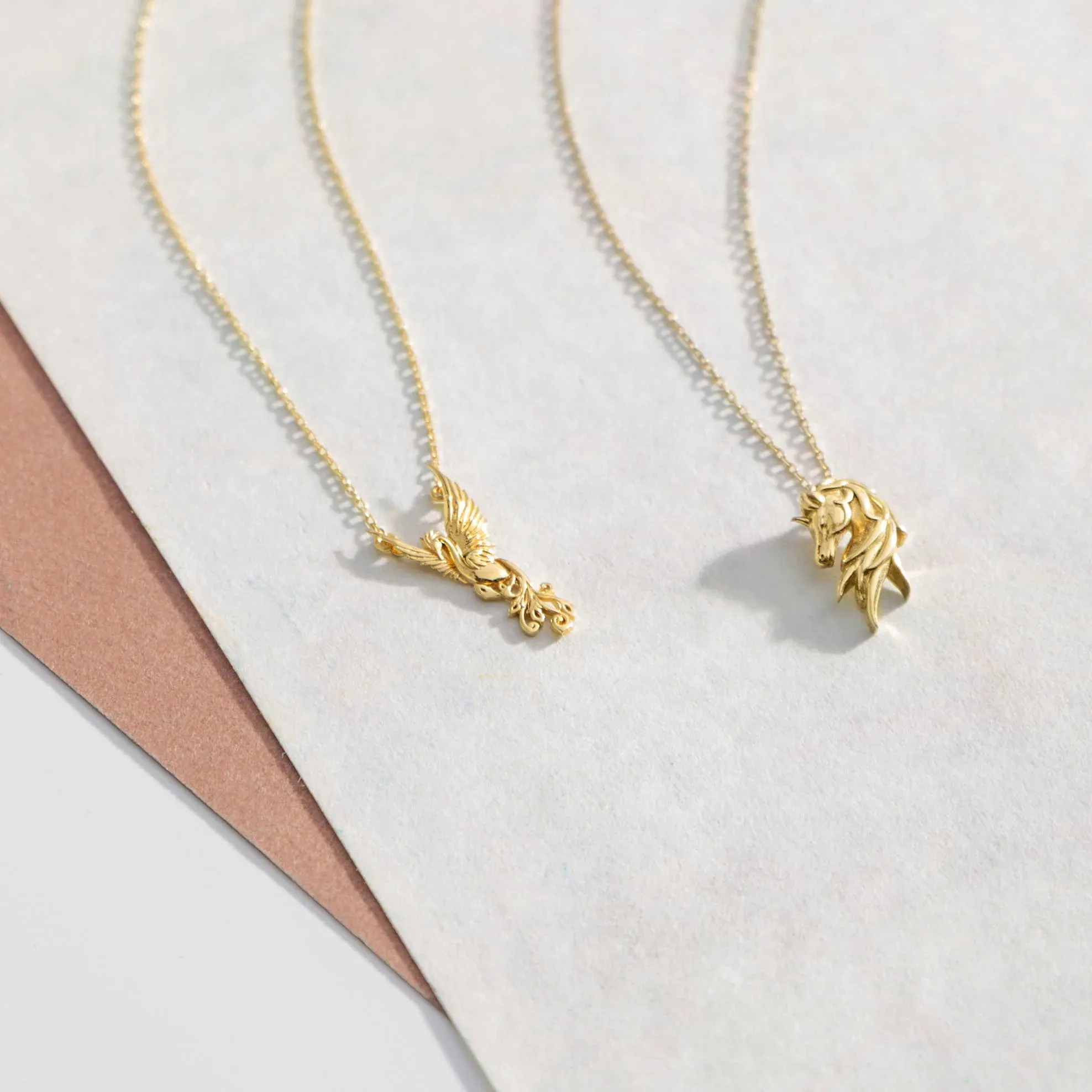 Emerald Phoenix Necklace