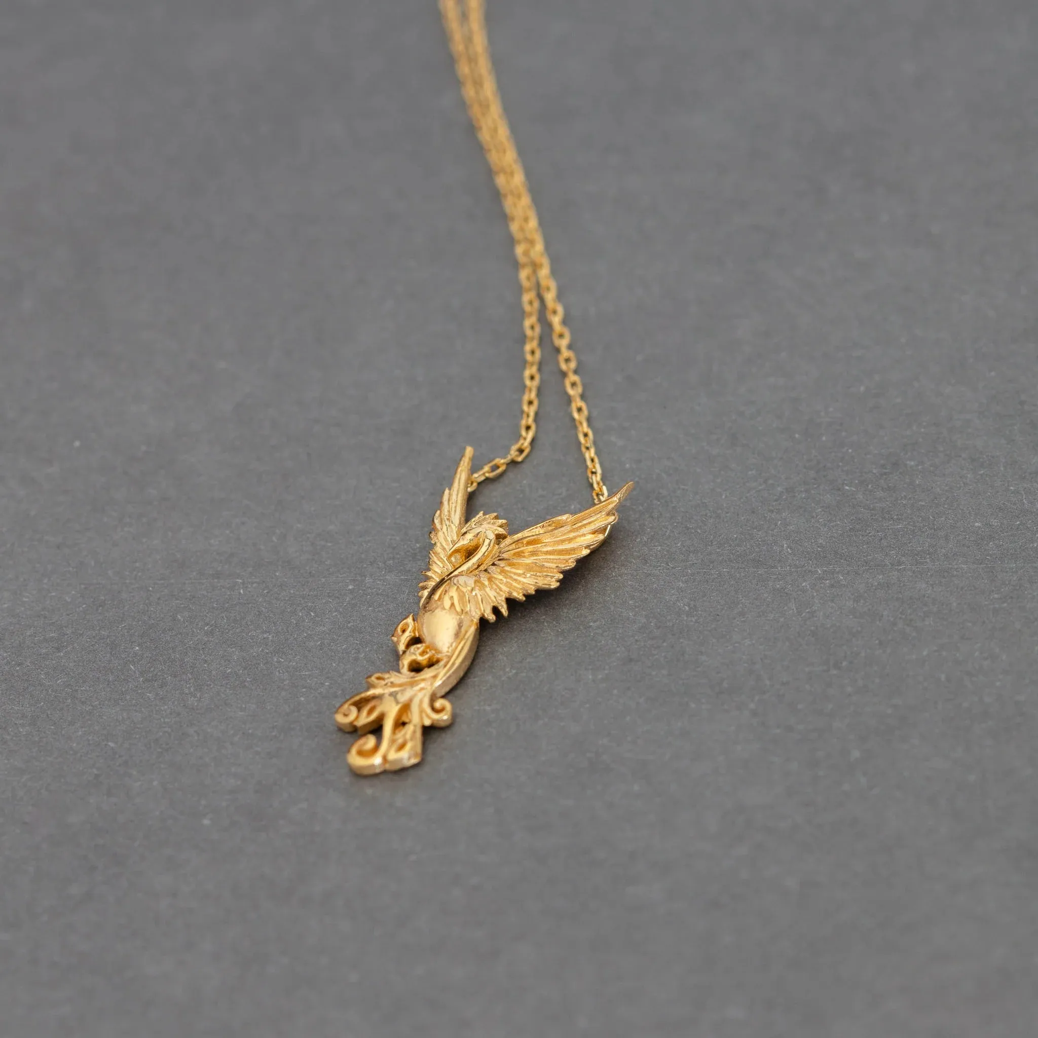 Emerald Phoenix Necklace