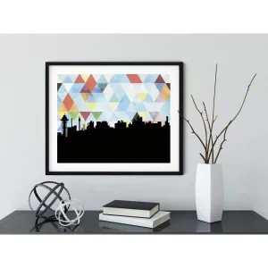 Erie, Pennsylvania geometric skyline