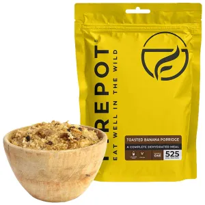 Firepot Dehydrated Meal Toasted Banana Porridge 525kcal / 695kcal
