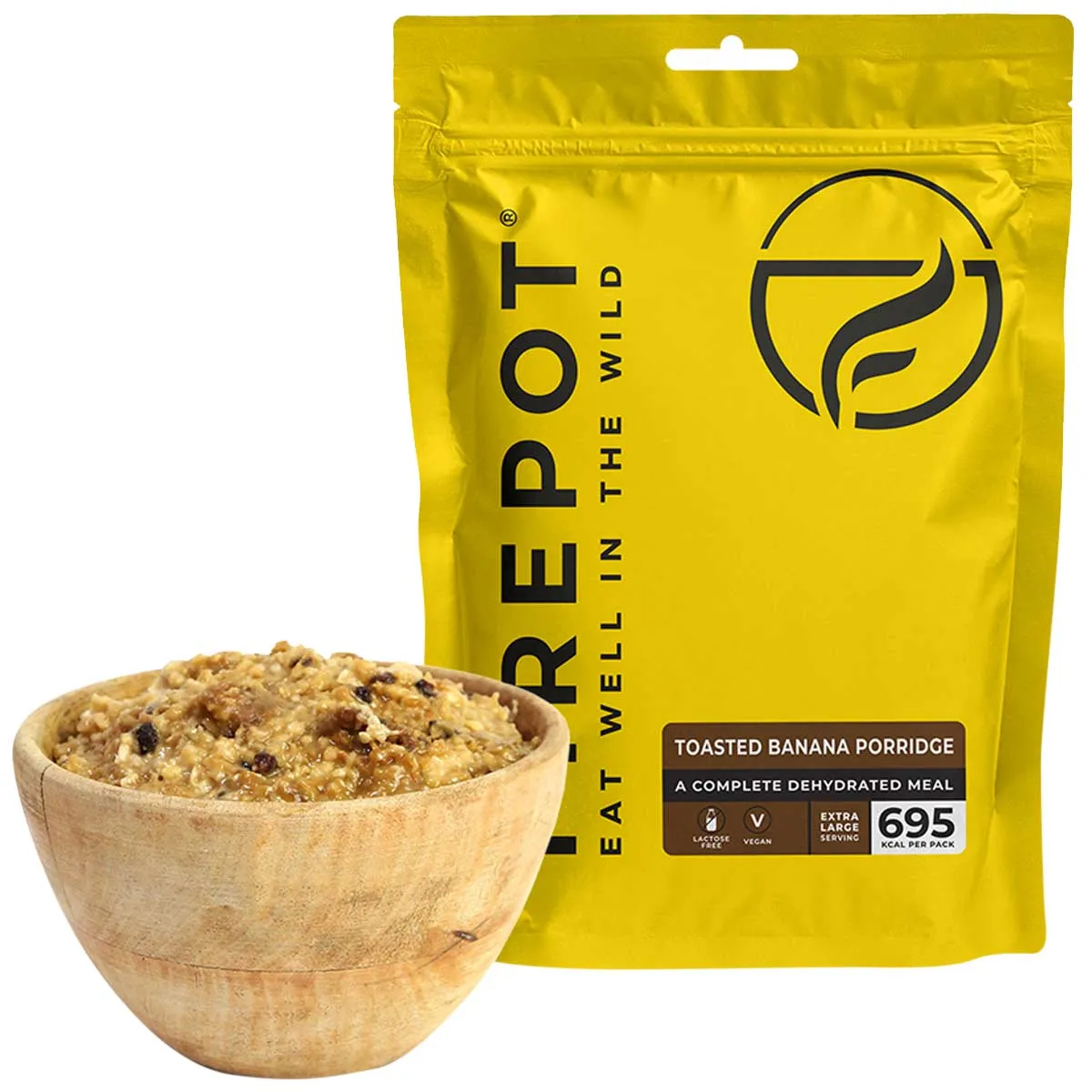 Firepot Dehydrated Meal Toasted Banana Porridge 525kcal / 695kcal