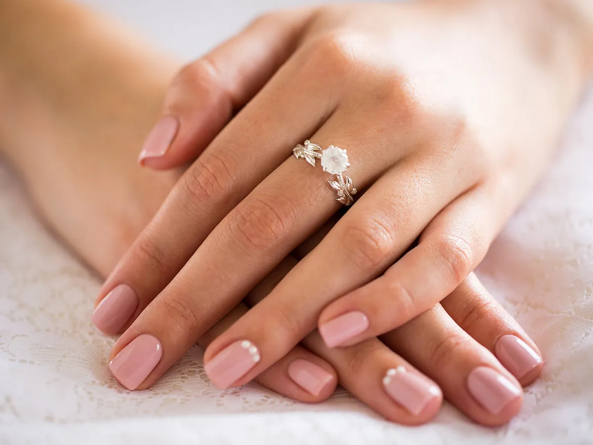 Florence | Moonstone and Diamond