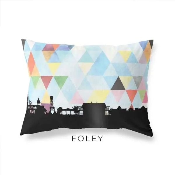 Foley, Alabama geometric skyline