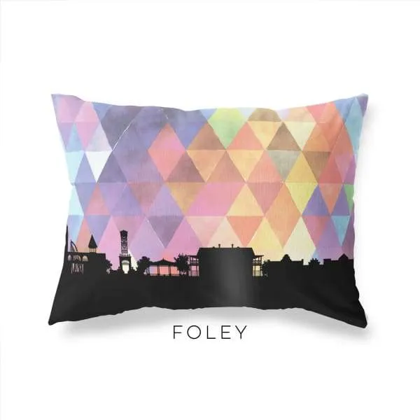 Foley, Alabama geometric skyline