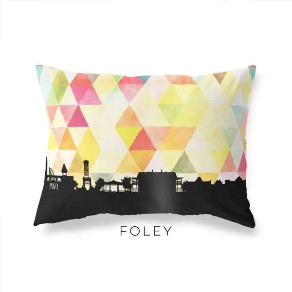 Foley, Alabama geometric skyline