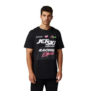 FOX Polera Lifestyle Kawasaki Wet 'N' Wild Negro