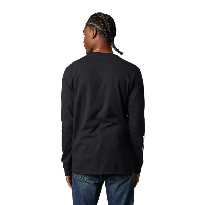 FOX Polera Lifestyle Manga Larga Kawasaki Wet 'N' Wild Negro
