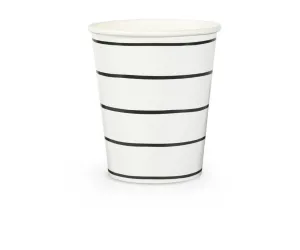 Frenchie Striped Cups : Ink