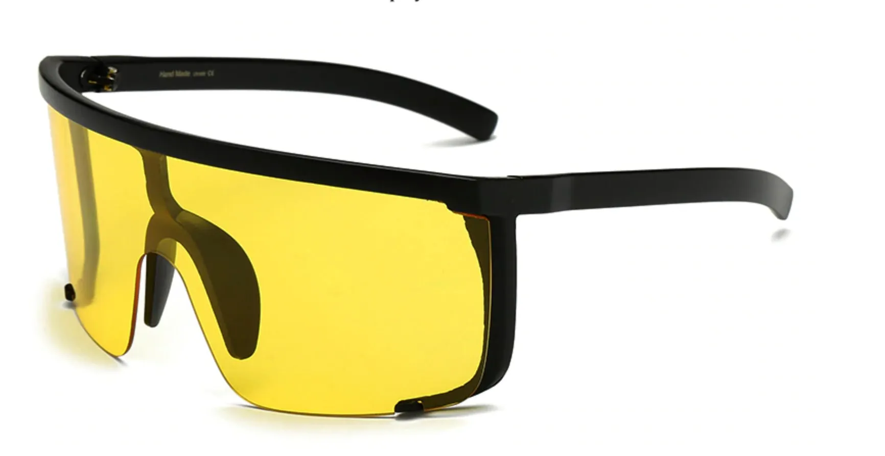 Gafas de Sol tipo Mykita Rocket Revo Visor Lentes Retro Rave Steam Punk Shield