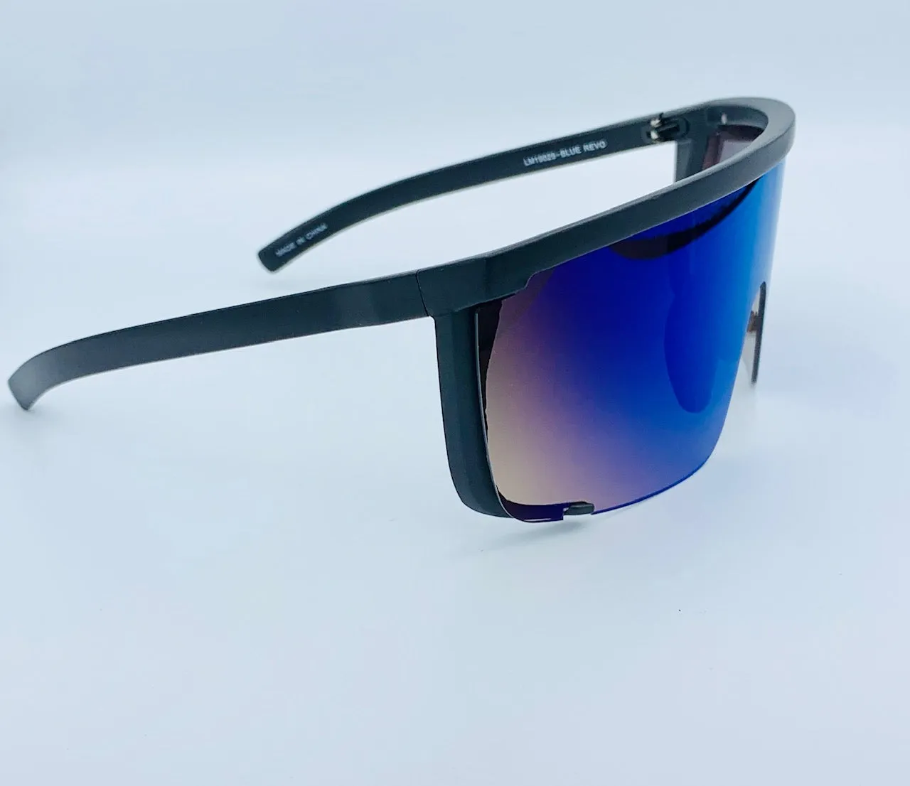 Gafas de Sol tipo Mykita Rocket Revo Visor Lentes Retro Rave Steam Punk Shield