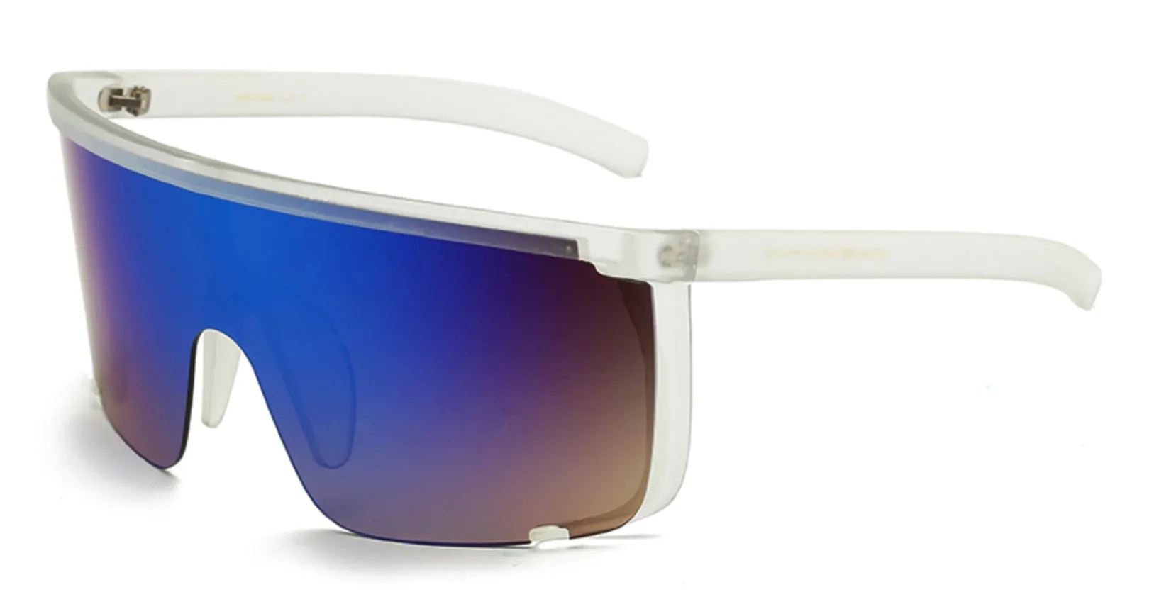 Gafas de Sol tipo Mykita Rocket Revo Visor Lentes Retro Rave Steam Punk Shield
