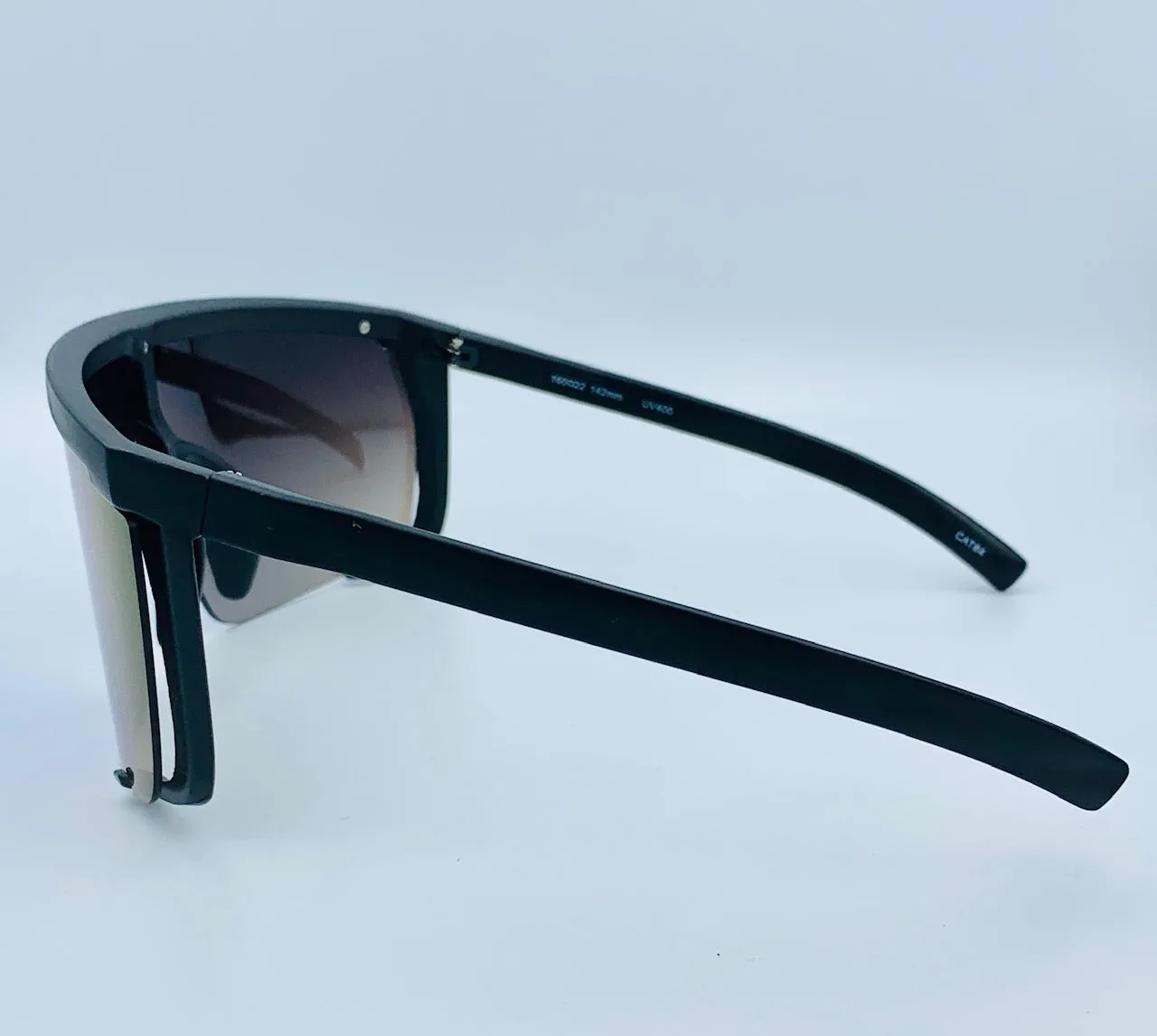Gafas de Sol tipo Mykita Rocket Revo Visor Lentes Retro Rave Steam Punk Shield