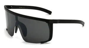Gafas de Sol tipo Mykita Rocket Revo Visor Lentes Retro Rave Steam Punk Shield