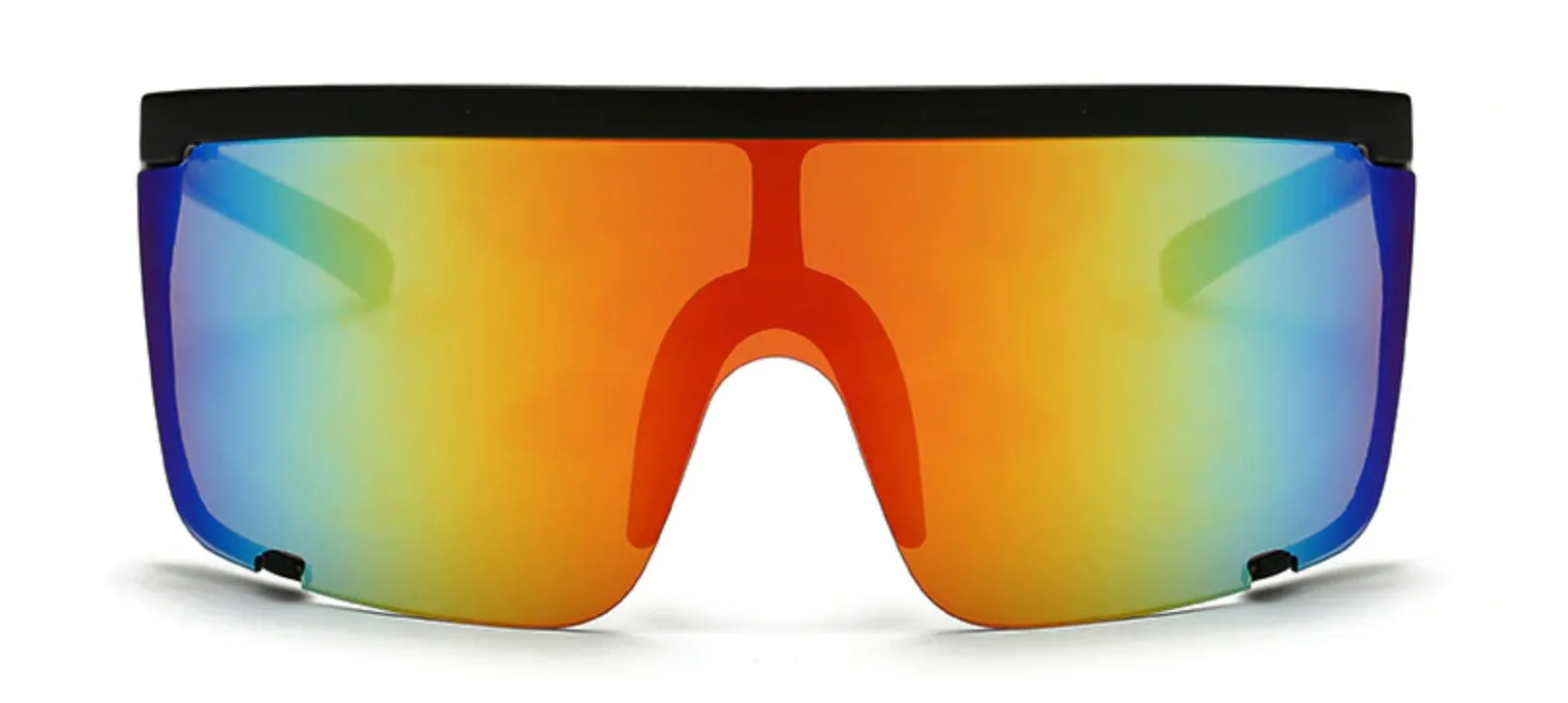 Gafas de Sol tipo Mykita Rocket Revo Visor Lentes Retro Rave Steam Punk Shield