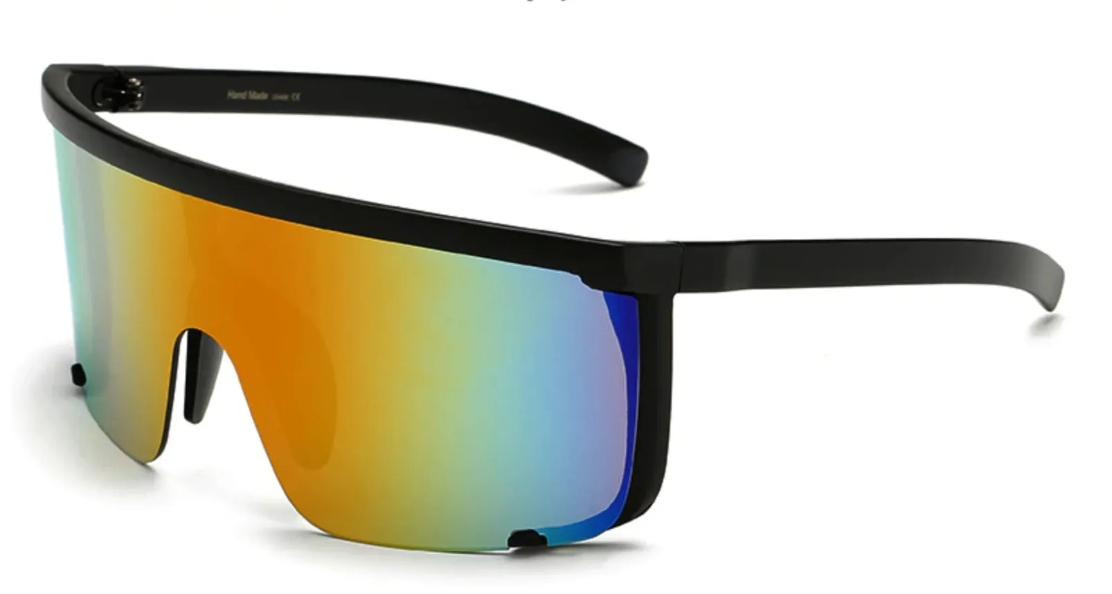 Gafas de Sol tipo Mykita Rocket Revo Visor Lentes Retro Rave Steam Punk Shield