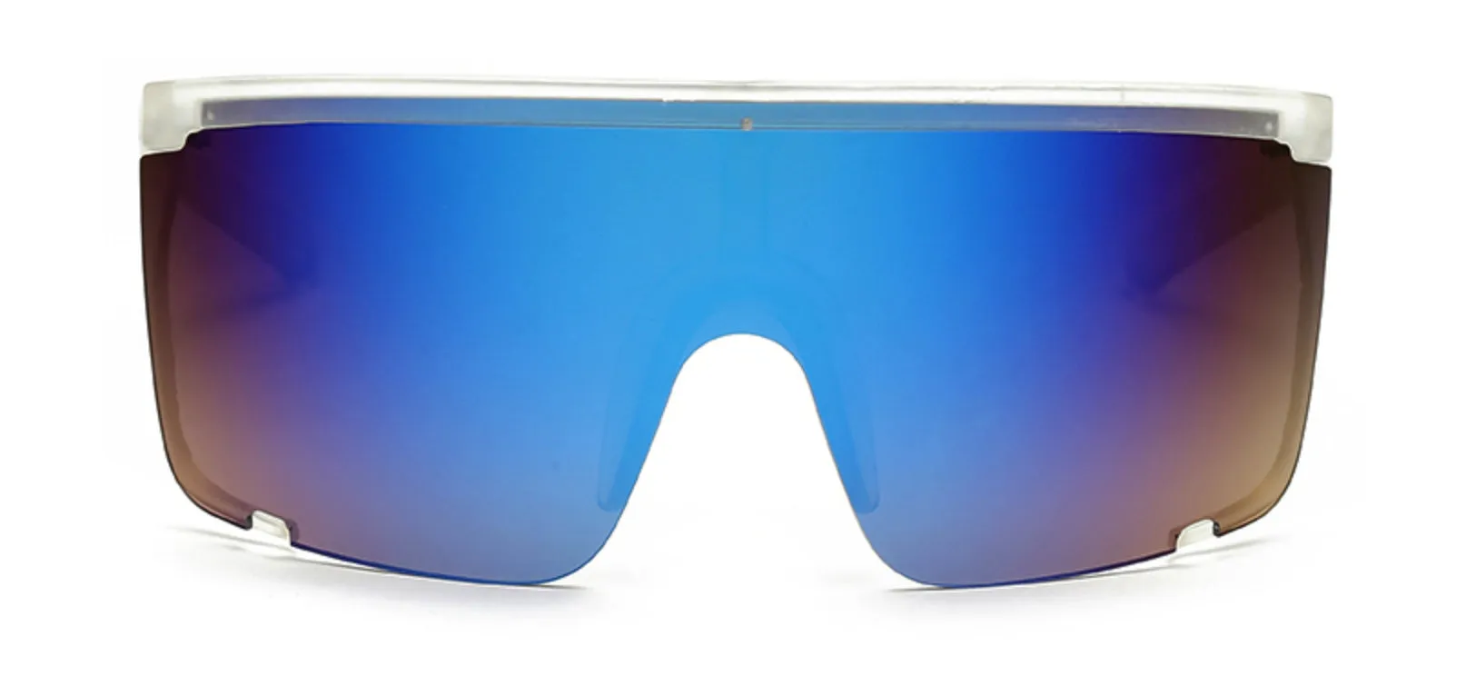 Gafas de Sol tipo Mykita Rocket Revo Visor Lentes Retro Rave Steam Punk Shield