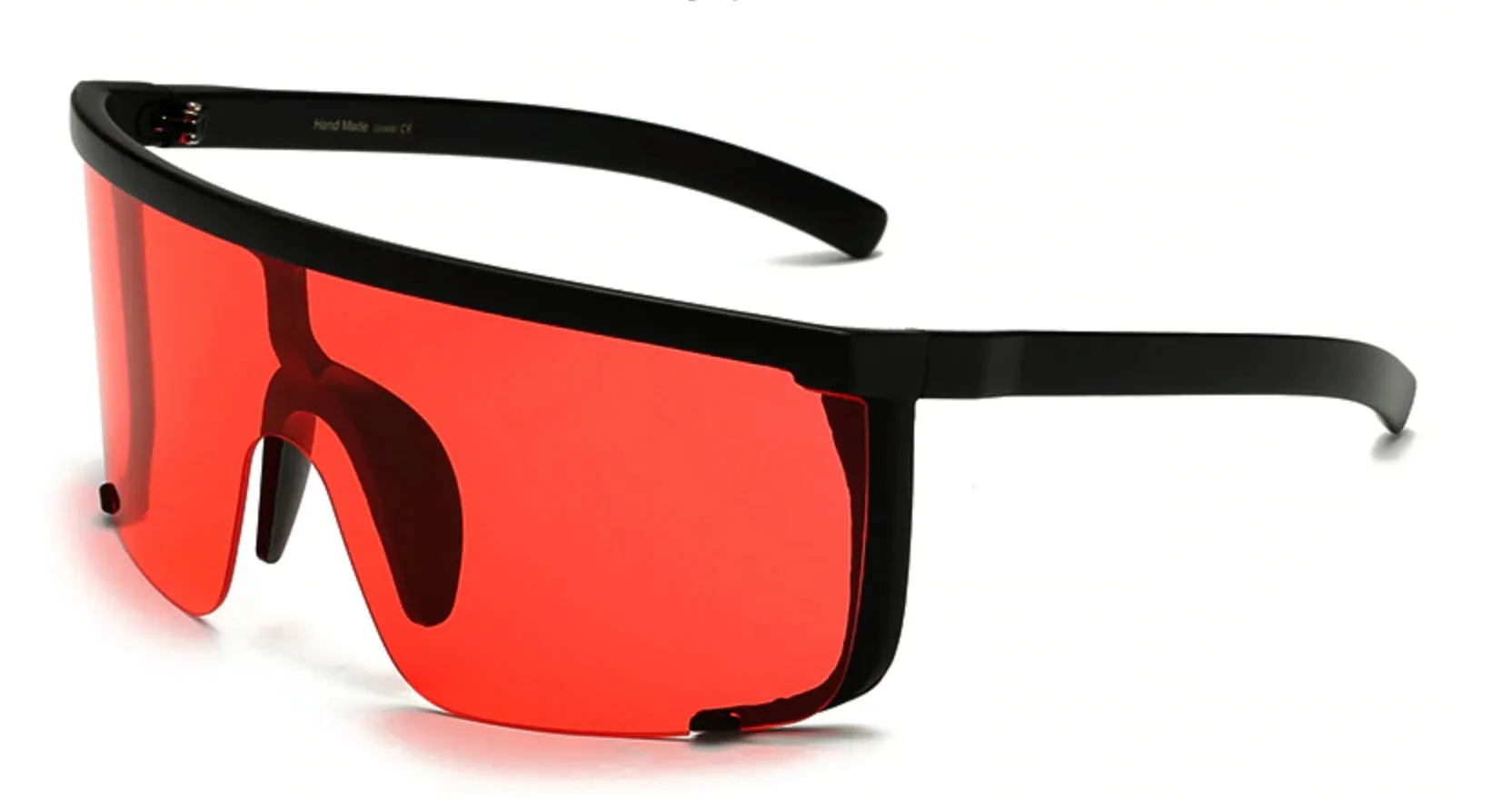 Gafas de Sol tipo Mykita Rocket Revo Visor Lentes Retro Rave Steam Punk Shield