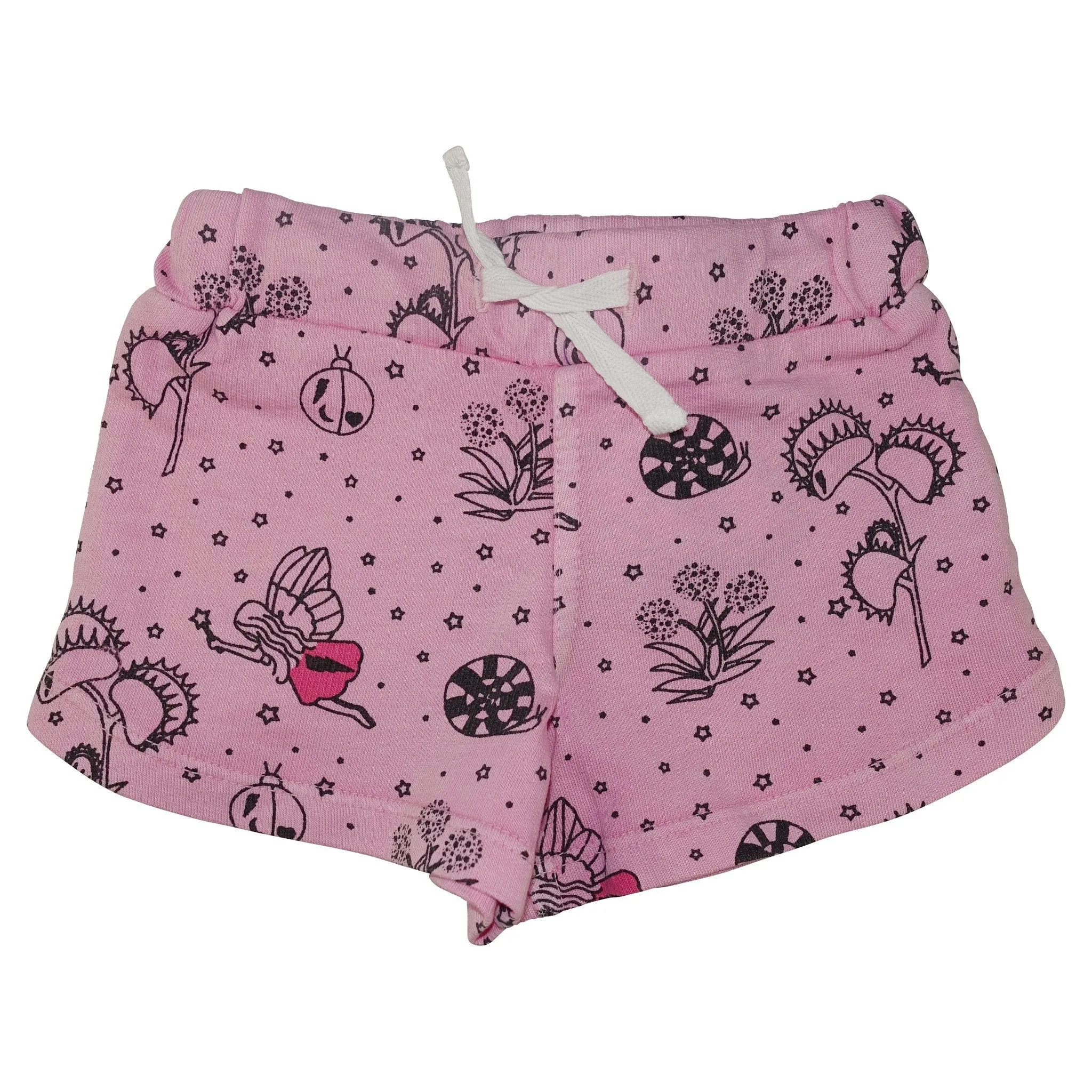 Garden Fairy Mini Shorts- Pink