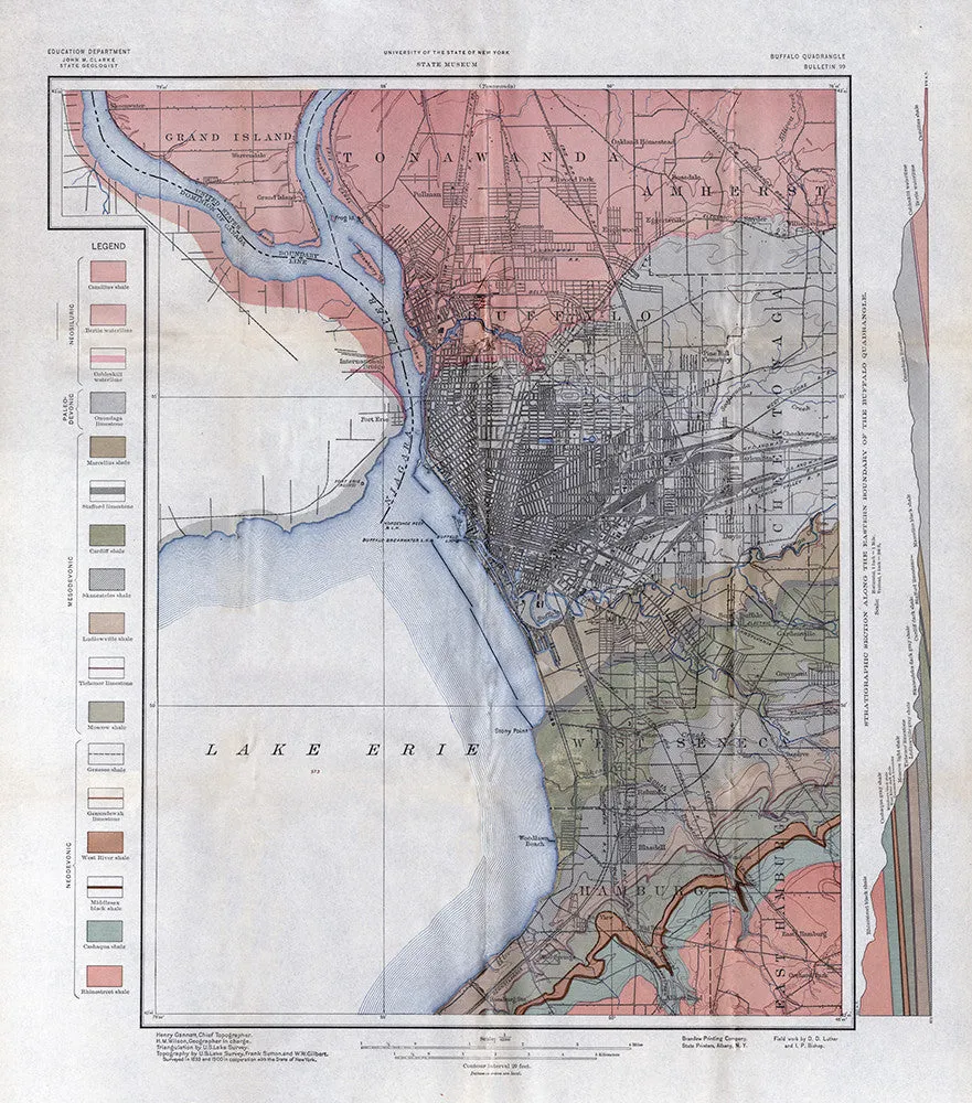 Geological Map of the Buffalo Quadrangle