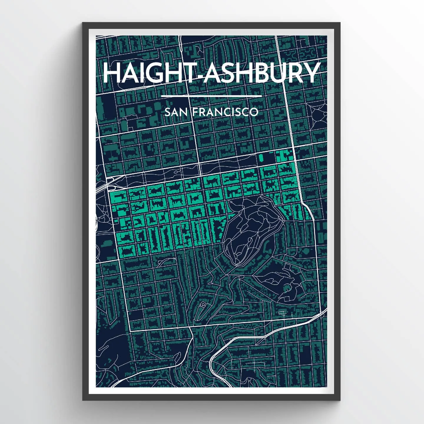 HAIGHT-ASHBURY, SF CITY MAP