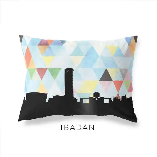 Ibadan, Nigeria geometric skyline