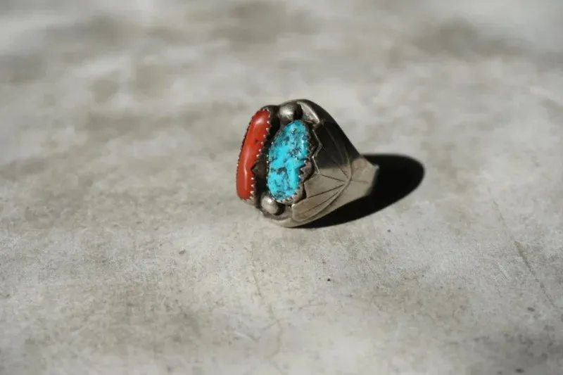 JAJ Turquoise Ring | Vintage