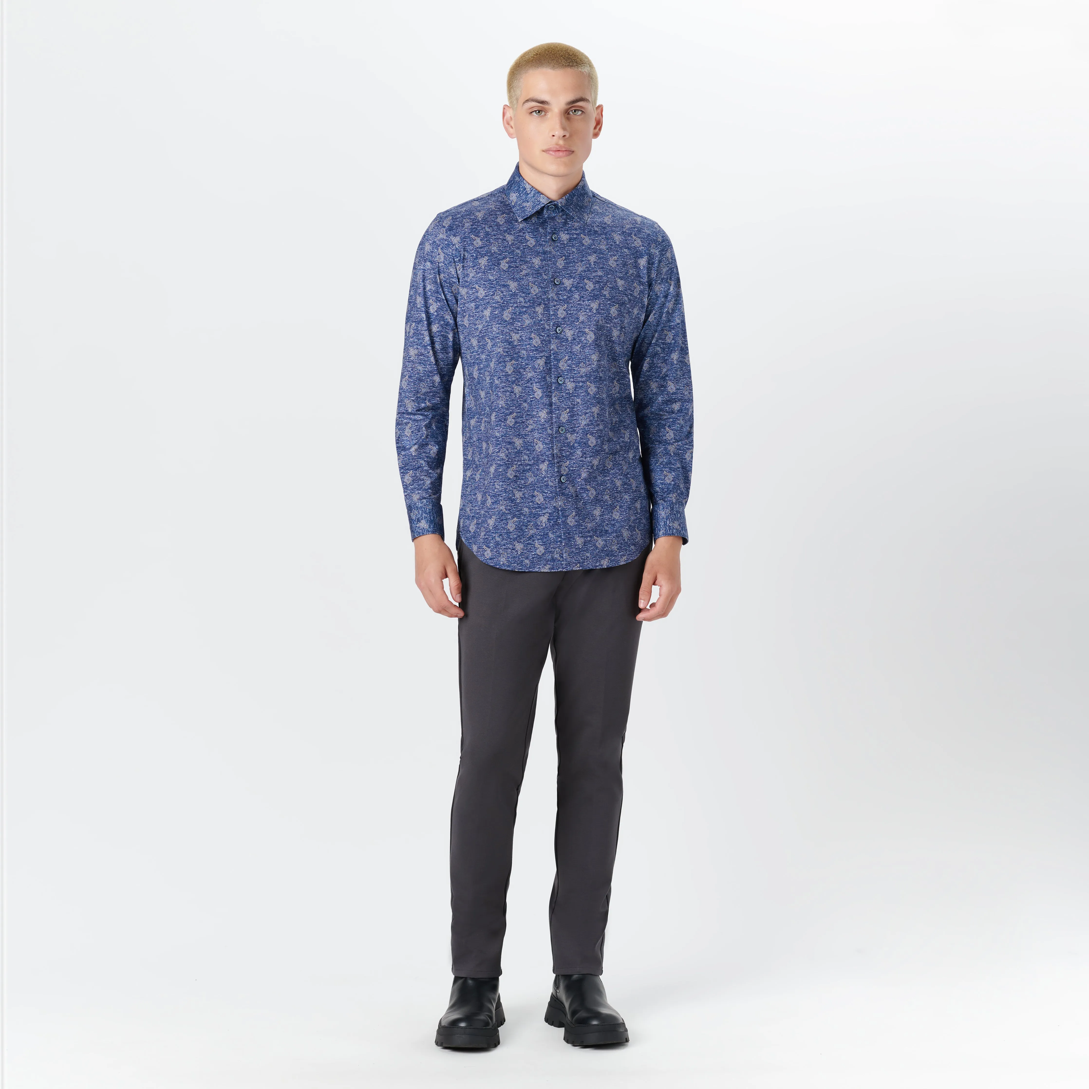 JAMES Paisley Print OoohCotton Shirt